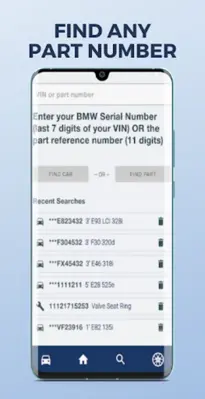 BimmerREFS android App screenshot 2